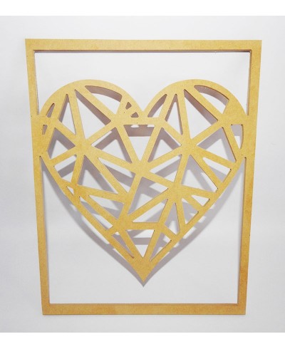 Quadro Decorativo Coração Vazado Quadro Decorativo Coração Vazado