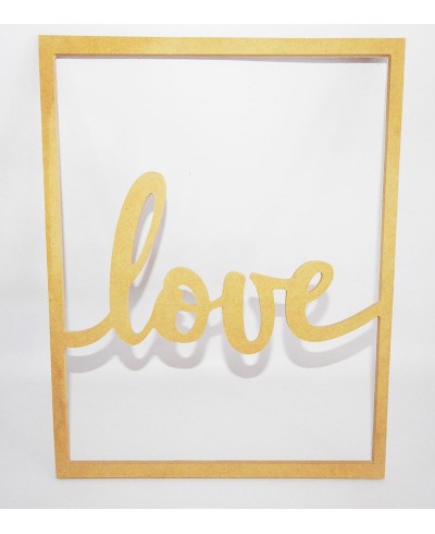 Quadro Decorativo Love Vazado Quadro Decorativo Love Vazado