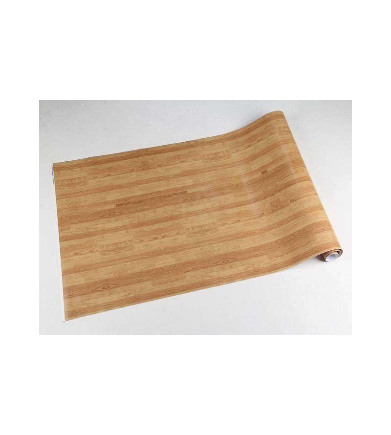 Papel de parede estilo madeira com predominância de tons laranja - Madeira 13