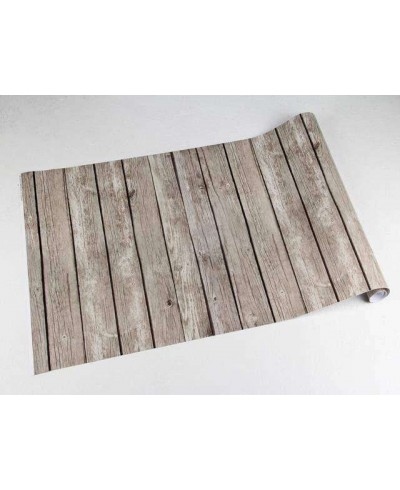 Papel de parede estilo madeira em tons de cinza e creme, com detalhes preto - Madeira 14 Papel de parede estilo madeira em tons de cinza e creme, com detalhes preto - Madeira 14