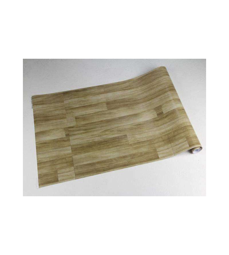 Papel de parede estilo madeira em tons de verde e bege - Madeira 23