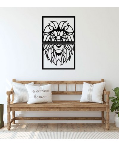 Leão em MDF Vazado Leão em MDF Vazado