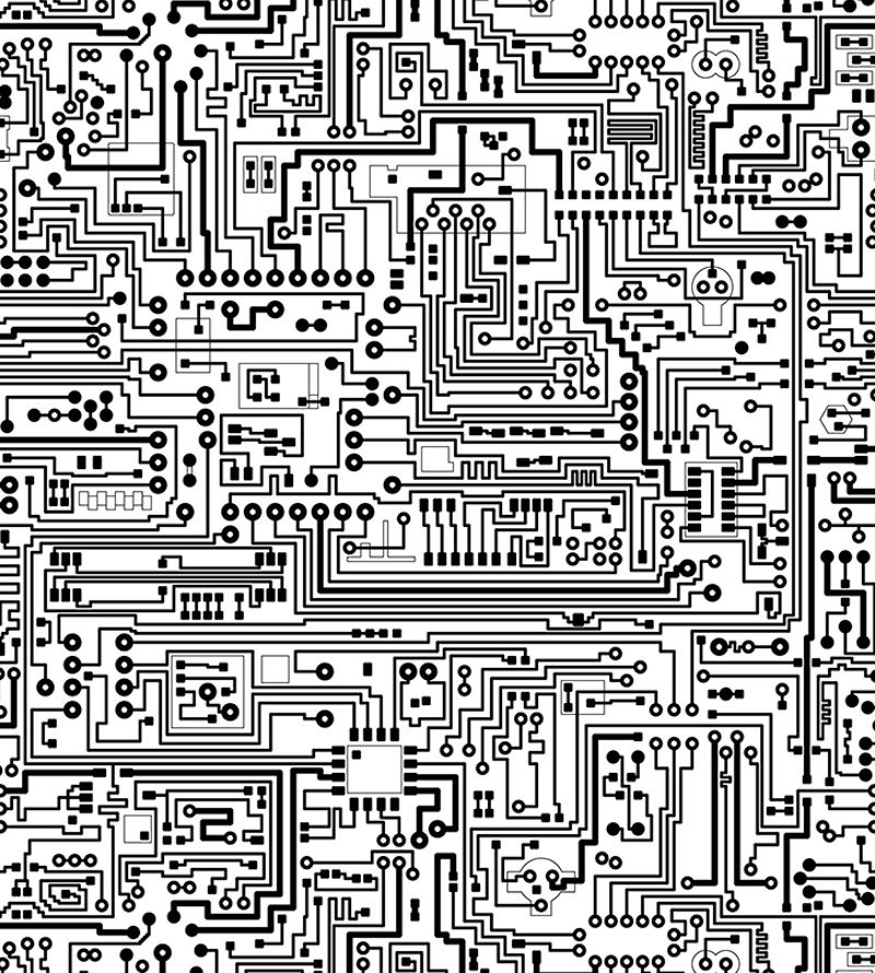 Papel de Parede Placa de Circuito