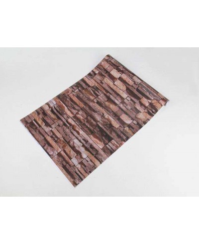 Papel de parede estilo pedras canjiquinhas em tons variados de marrom e bege - Textura 15 Papel de parede estilo pedras canjiquinhas em tons variados de marrom e bege - Textura 15