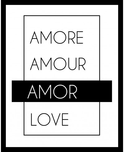 Kit Quadros Amor e Paixão