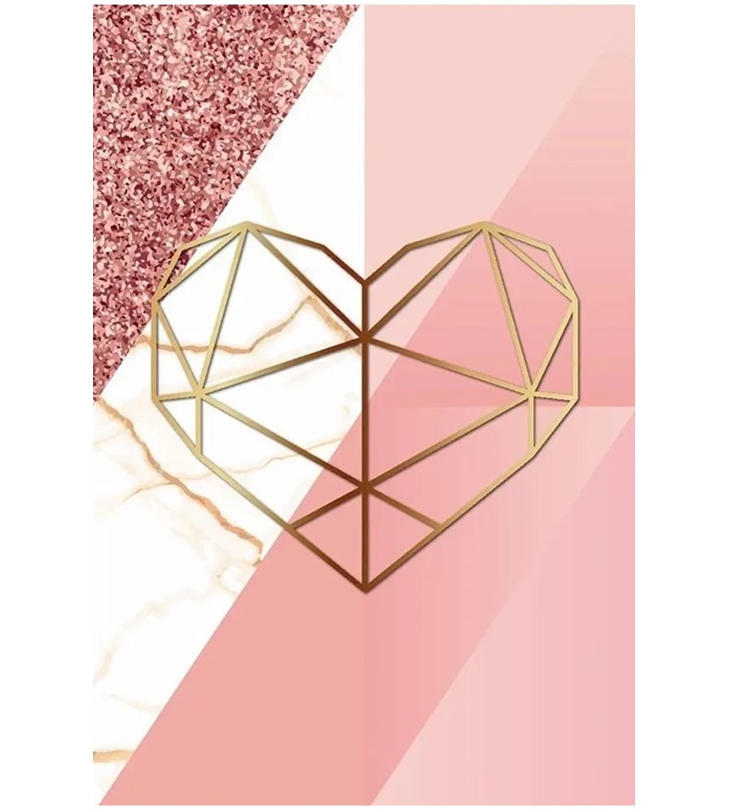 Kit Quadros Love Pink