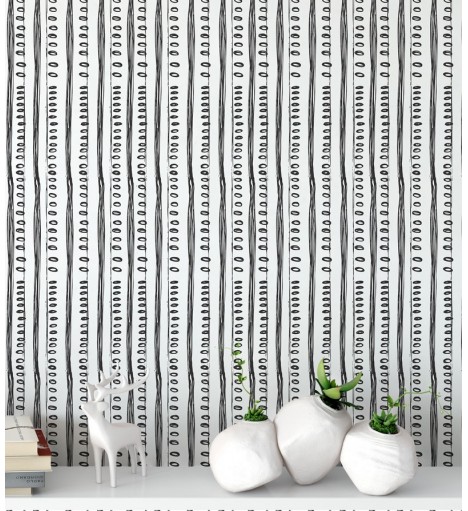 Papel De Parede Adesivo Étnico Abstrato