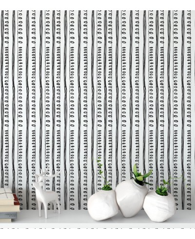 Papel De Parede Adesivo Étnico Abstrato