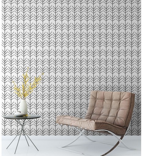 Papel De Parede Adesivo Minimalista Abstrato