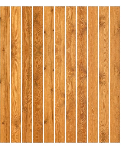 Papel De Parede Adesivo de Madeira Rústica