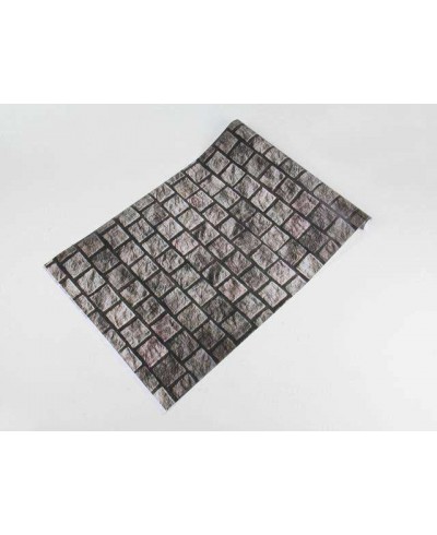 Papel de parede em tons cinza com detalhes creme - Textura 70 Papel de parede em tons cinza com detalhes creme - Textura 70