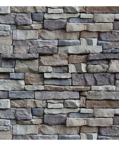 Papel De Parede Adesivo Pedras Coloridas