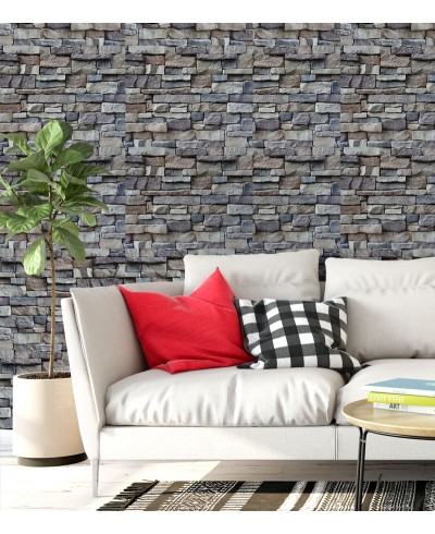 Papel De Parede Adesivo Pedras Coloridas