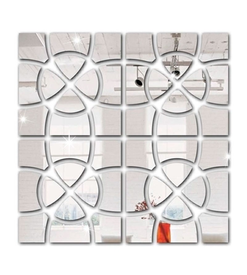 Espelho Decorativo Abstrato Acrílico Sala Quarto Grande