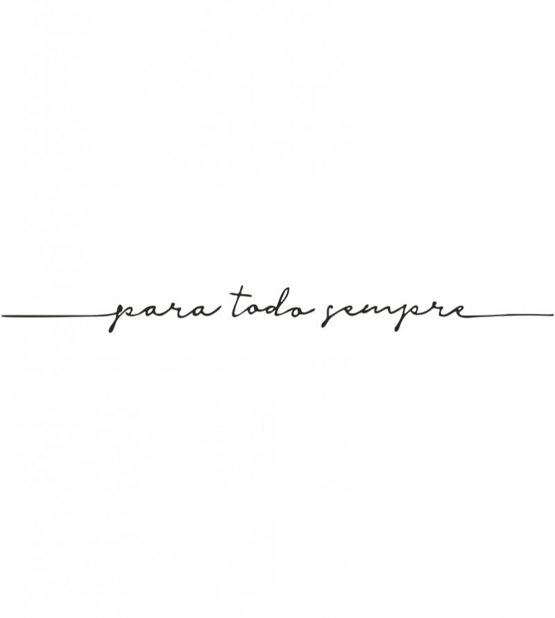 Adesivo autocolante "Para Todo Sempre"