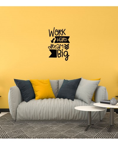 Adesivo autocolante "Work Hard Dream Big"