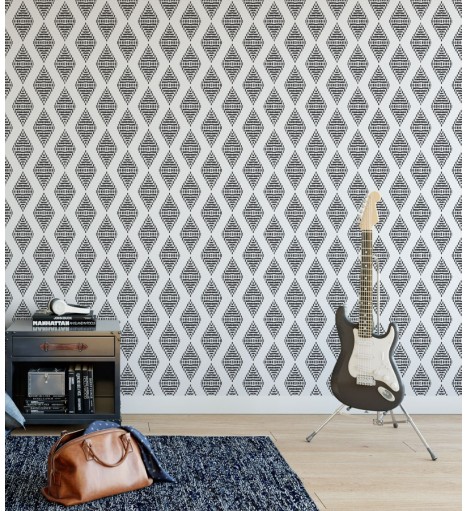 Papel De Parede Adesivo Chevron Minimalista