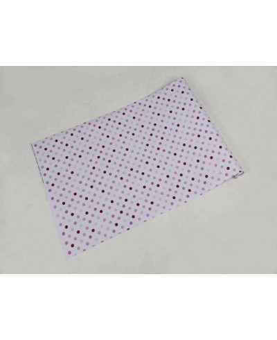 Papel de parede poá com fundo rosa claro e bolinhas em tons rosa e bordo - Poá 39 Papel de parede poá com fundo rosa claro e bolinhas em tons rosa e bordo - Poá 39