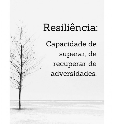 Pôster "Resiliência"