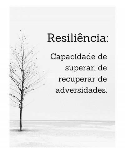 Pôster "Resiliência"