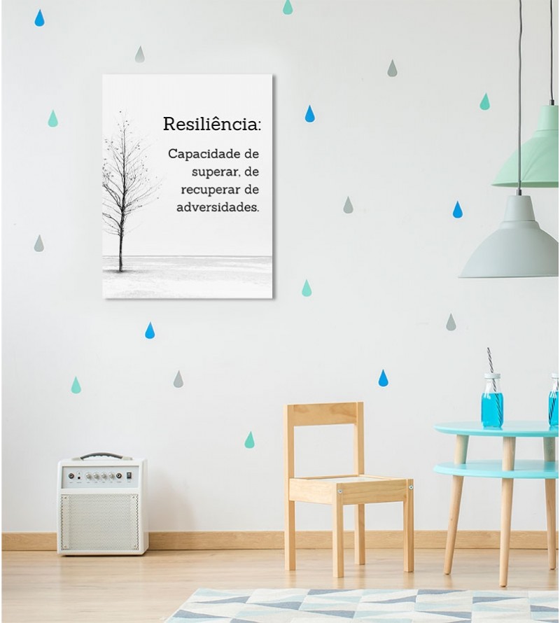 Pôster "Resiliência"