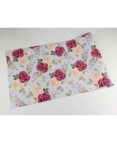 Papel de parede floral romântico bege, bordo, verde musgo e fundo cinza Papel de parede floral romântico bege, bordo, verde musgo e fundo cinza