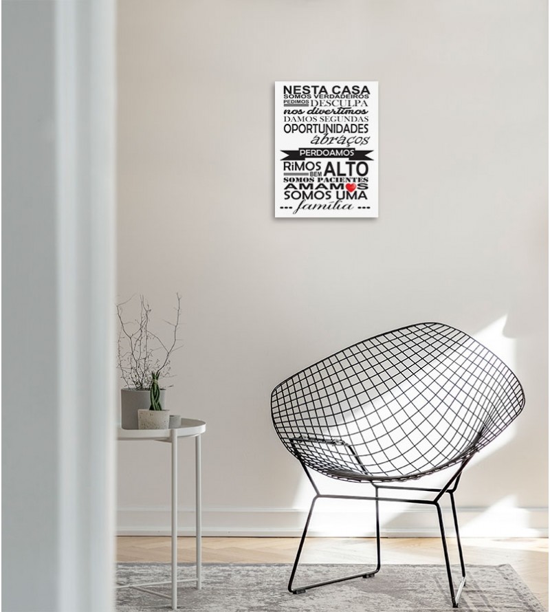 Pôster "Nesta Casa..."