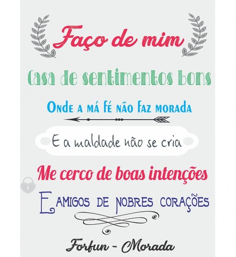 Pôster "Forfun - Morada"