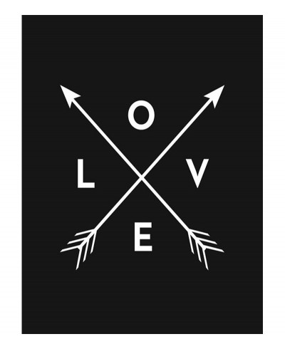 Pôster escrito "Love"