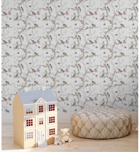 Papel De Parede Adesivo de Passarinhos