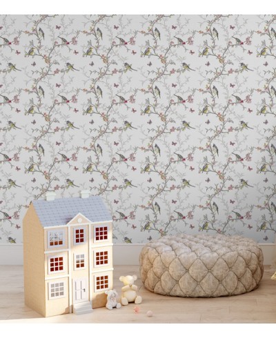 Papel De Parede Adesivo de Passarinhos