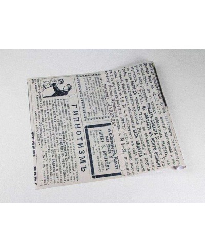 Papel de parede modelo jornal envelhecido, com escritas e desenhos pretos - Jornal 11