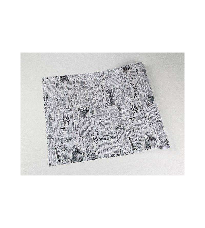 Papel de parede com fundo cinza claro e escritas e desenhos pretos - Jornal 08