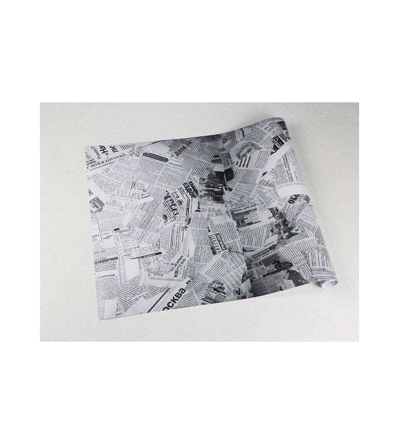 Papel de parede com fundo branco e escritas e desenhos em tons de cinza - Jornal 09