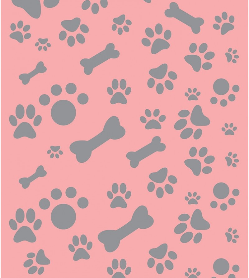 Papel De Parede Adesivo Ossos E Pegadas