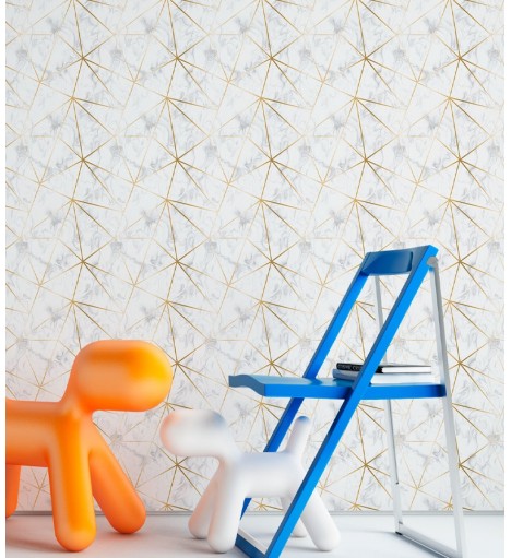 Papel De Parede Adesivo estilo diamante