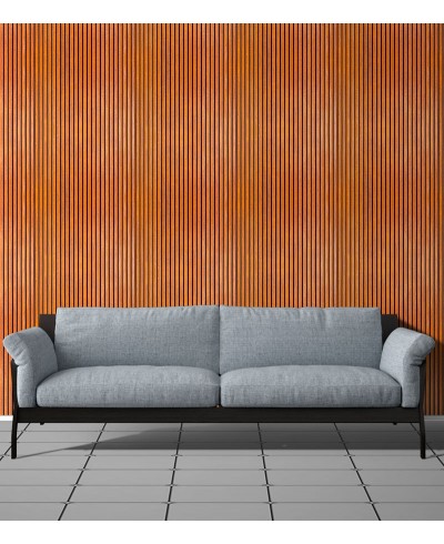 Papel De Parede Adesivo Madeira kempas