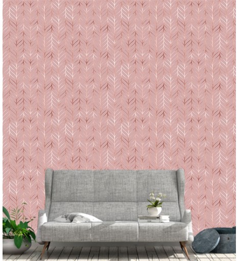 Papel De Parede Geométrico Samira Rose