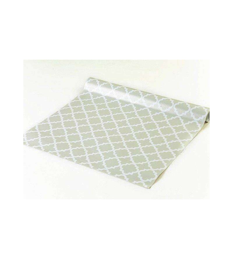 Papel de parede em tons bege - Geométrico 42