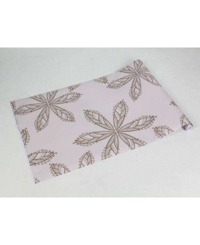 Papel de parede floral nos tons bege e marrom - Glamour 11