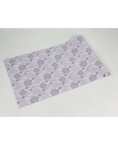 Papel de parede floral em tons rosa e cinza - Glamour 20