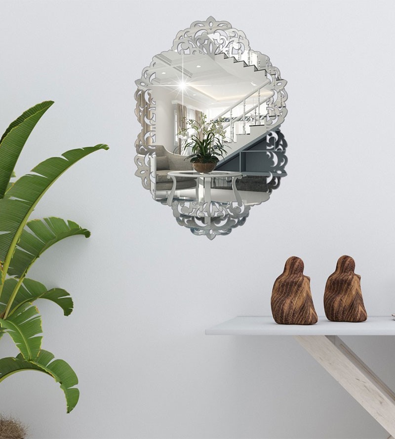 Espelho Decorativo Em Acrílico Espelhado...