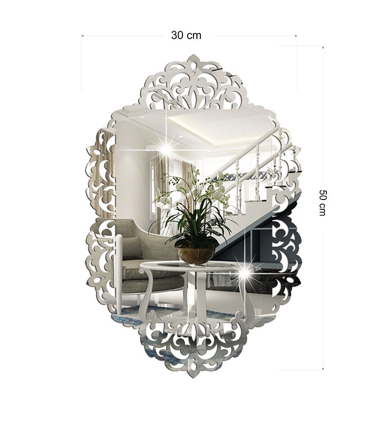 Espelho Decorativo Em Acrílico Espelhado...