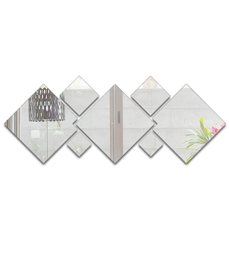 Espelhos Decorativos Em Acrílico 7 Peças...