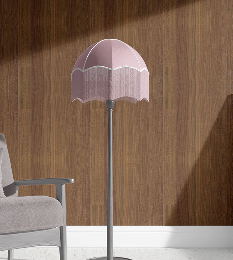 Papel de parede estilo madeira em tons de...