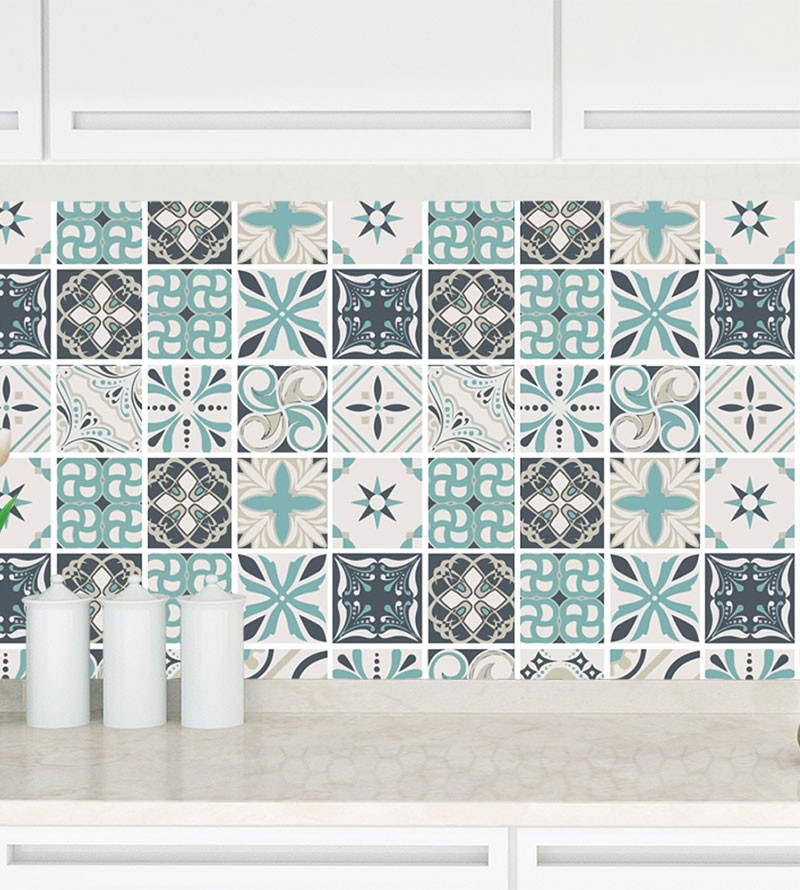 Adesivo Azulejo Grego