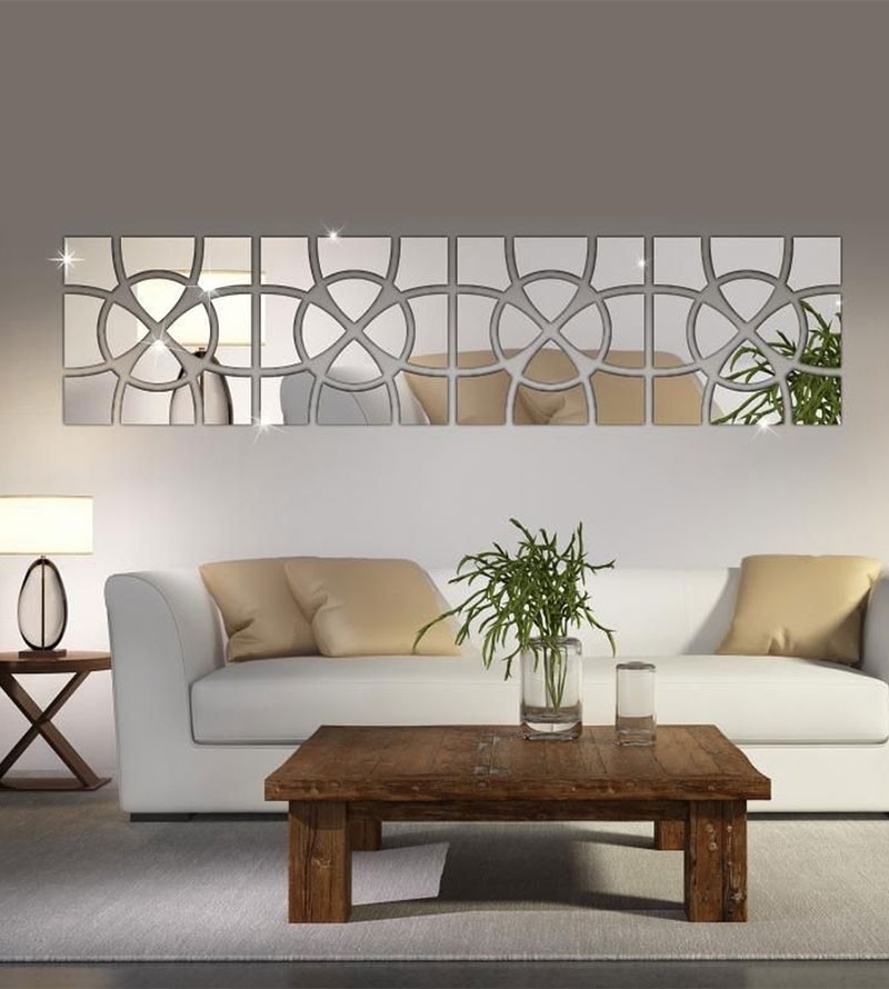 Espelho Decorativo Abstrato Acrílico Sala...