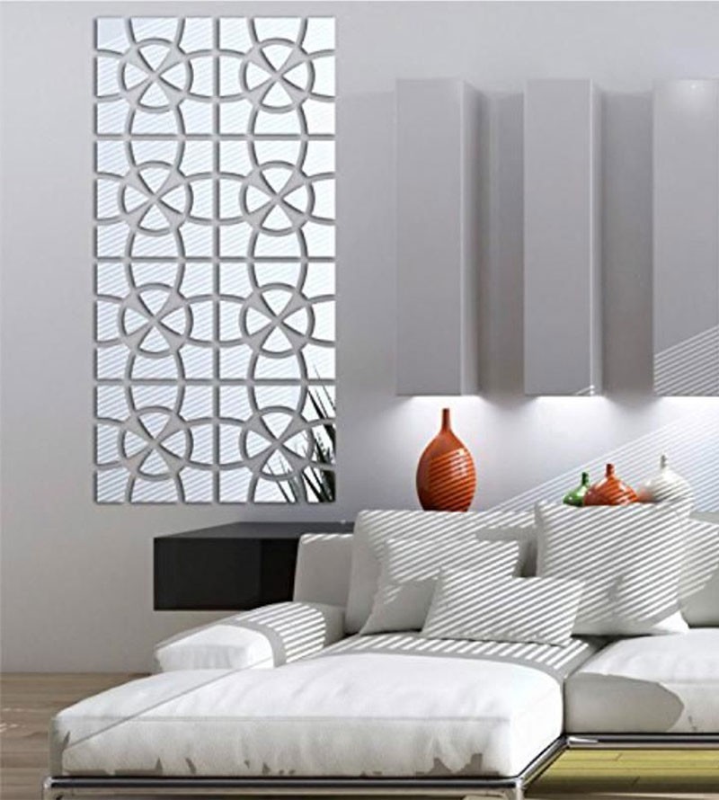 Espelho Decorativo Abstrato Acrílico Sala...