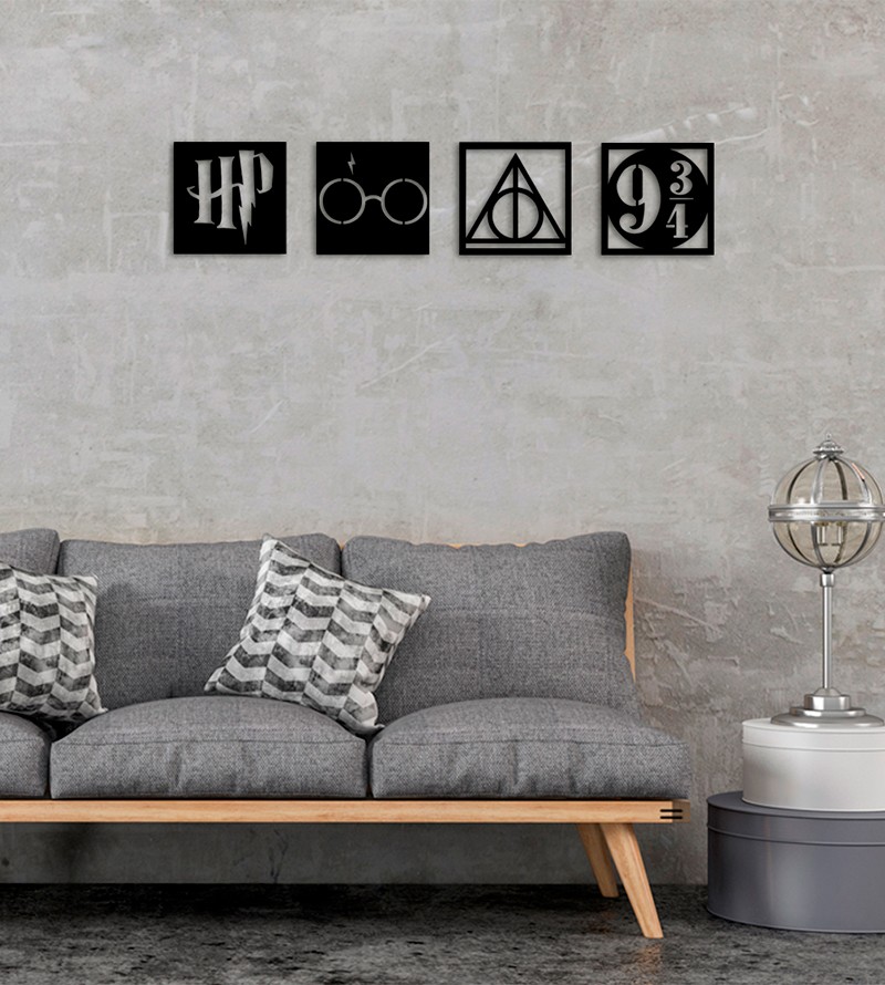 Quadro Decorativo Harry Potter Vazado
