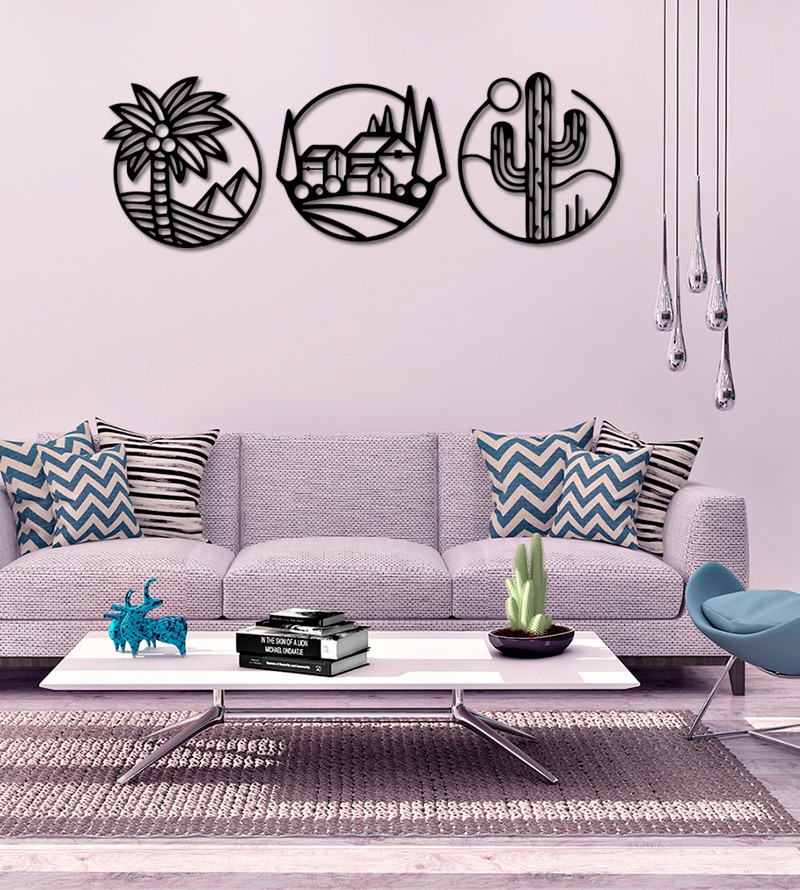 Quadro Decorativo Natureza Vila Cactos